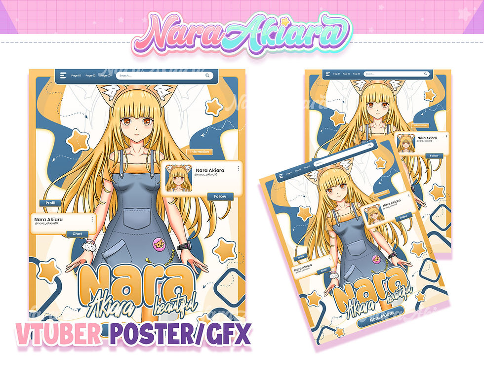 サムネイル： Capture Attention and Increase Engagement with Vtuber Poster