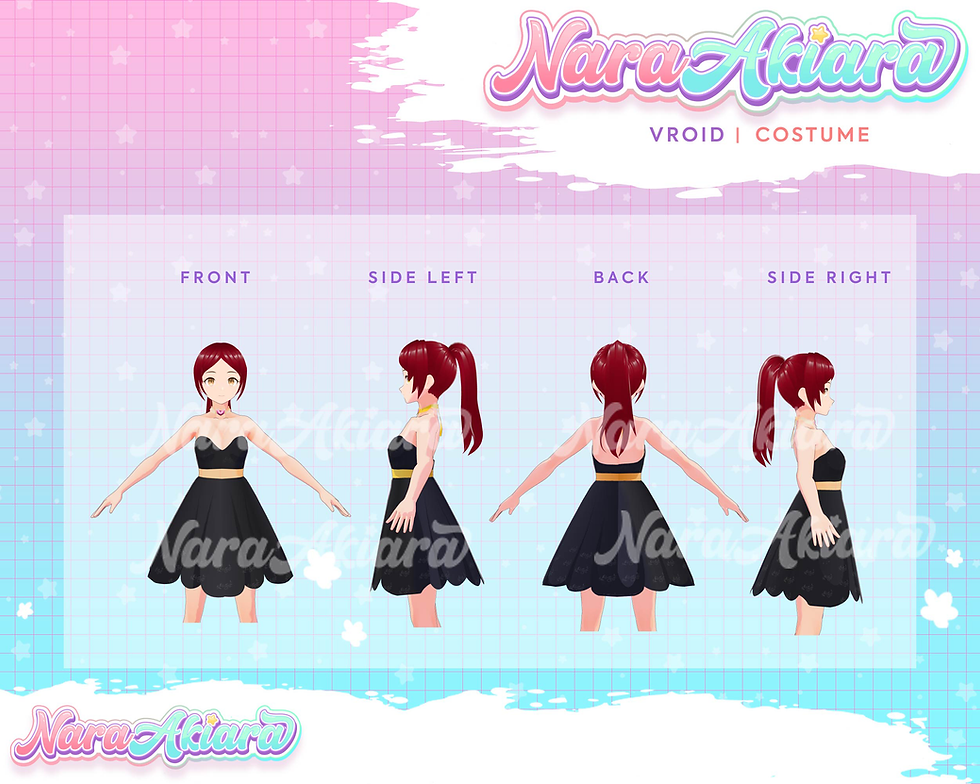 縮圖：Upgrade Your Vtuber Style with Our Unique Vroid Clothes