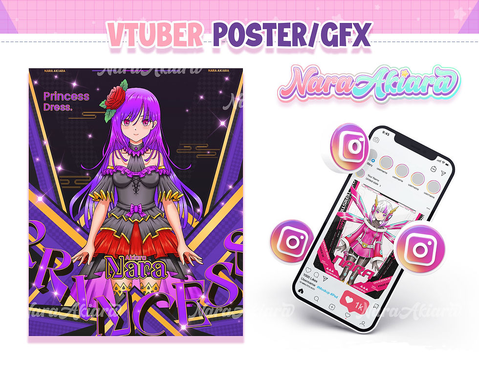 Thumbnail: Capture Attention with Stunning Vtuber Posters for Social Media