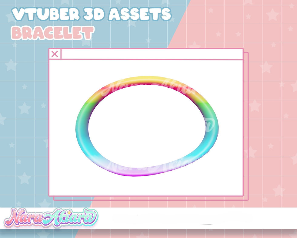 サムネイル： Embrace Personalized 3D Assets Bracelets for VTubers