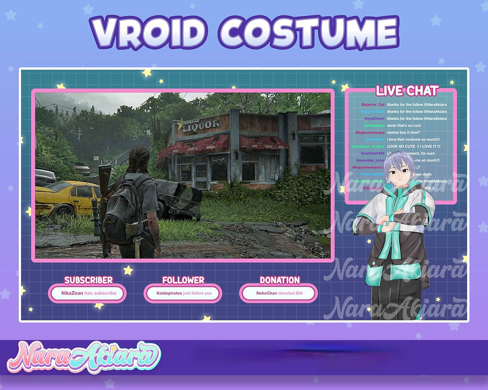 Thumbnail: Unveil Your VTuber Avatar with Stunning 3D Vroid Costumes