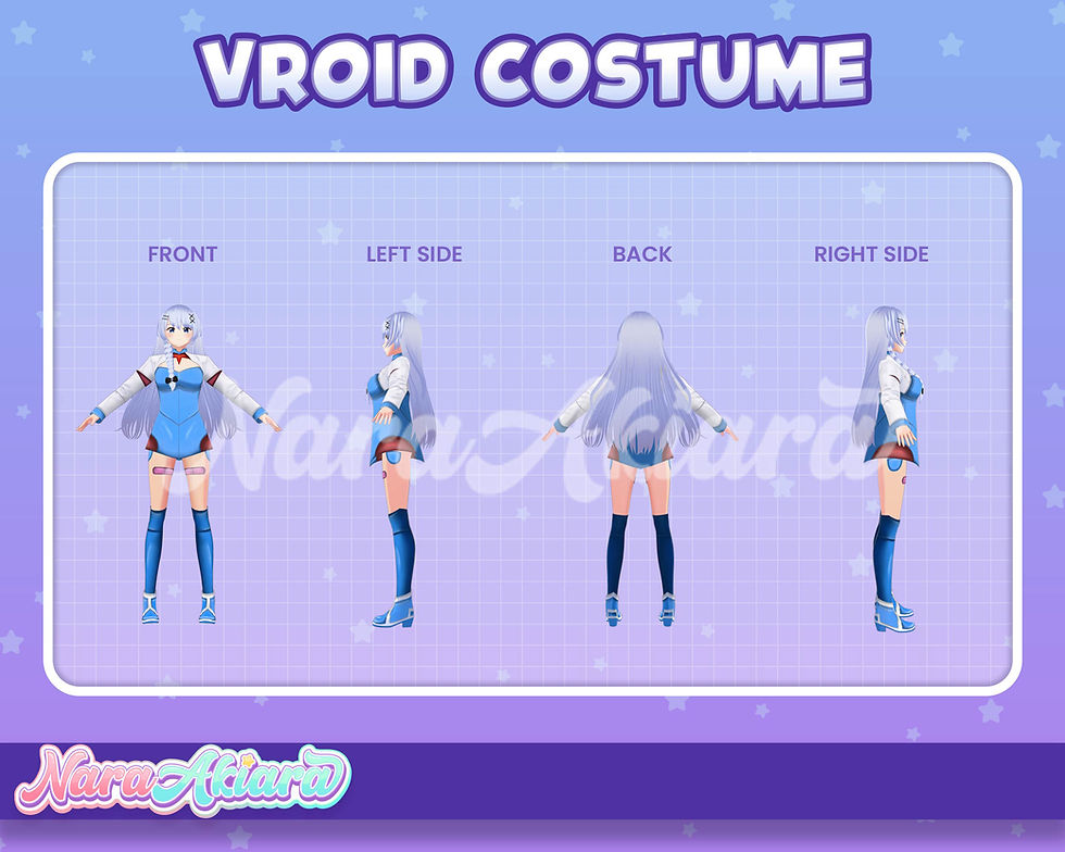 섬네일: Boost Your VRoid Avatar's Confidence with Tosca Casual Uniform