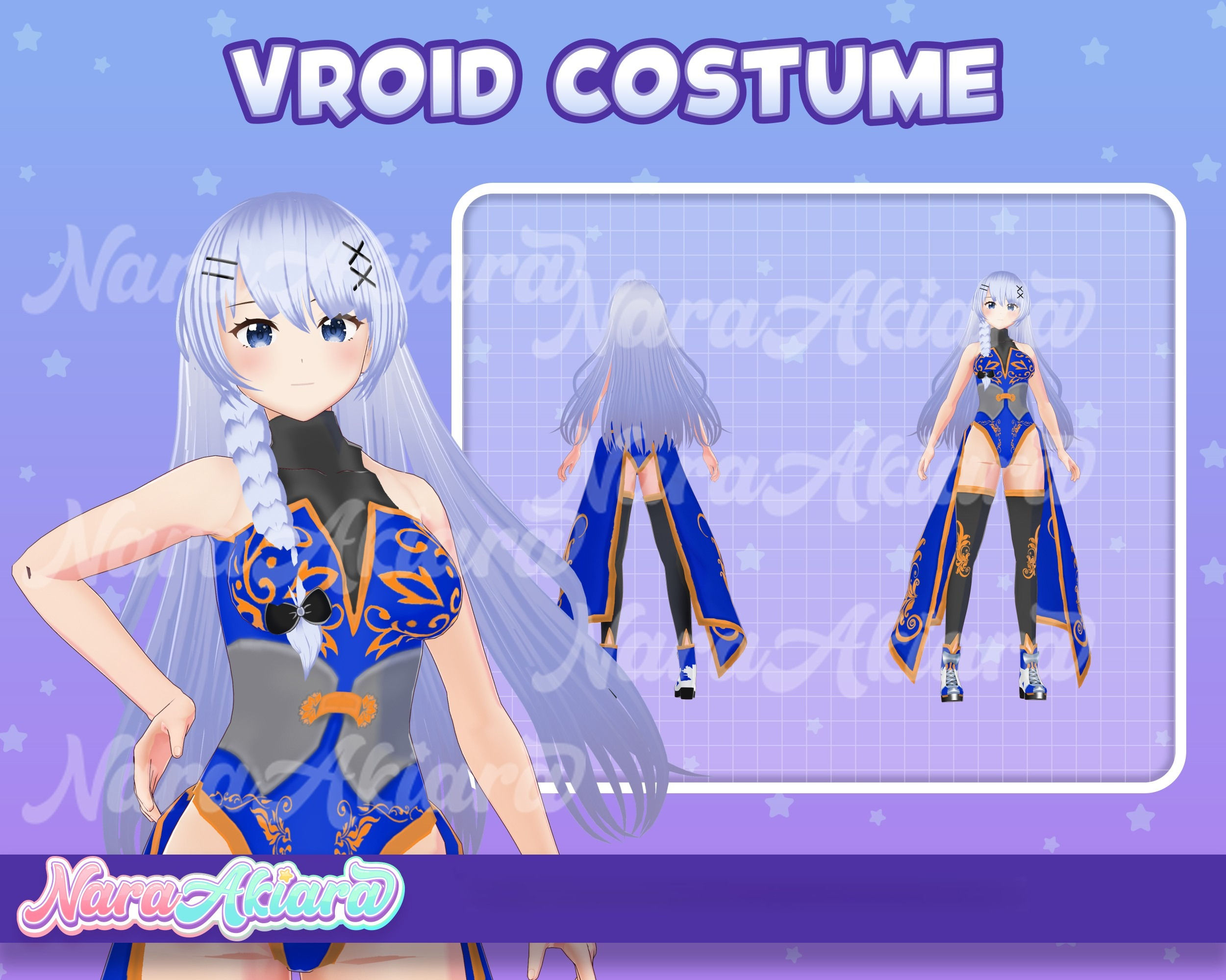 Embrace Enigmatic 3D Vroid Costumes for Your VTuber Persona