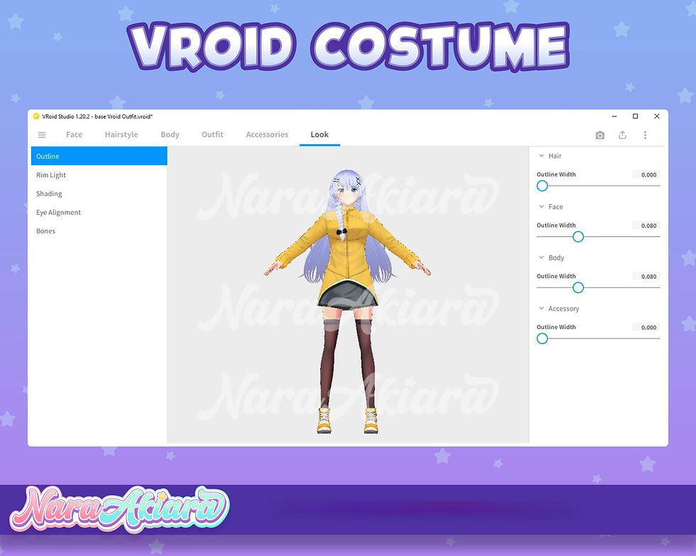 Thumbnail: Embrace the Future with Cutting-Edge 3D Vroid Costumes for VTubers