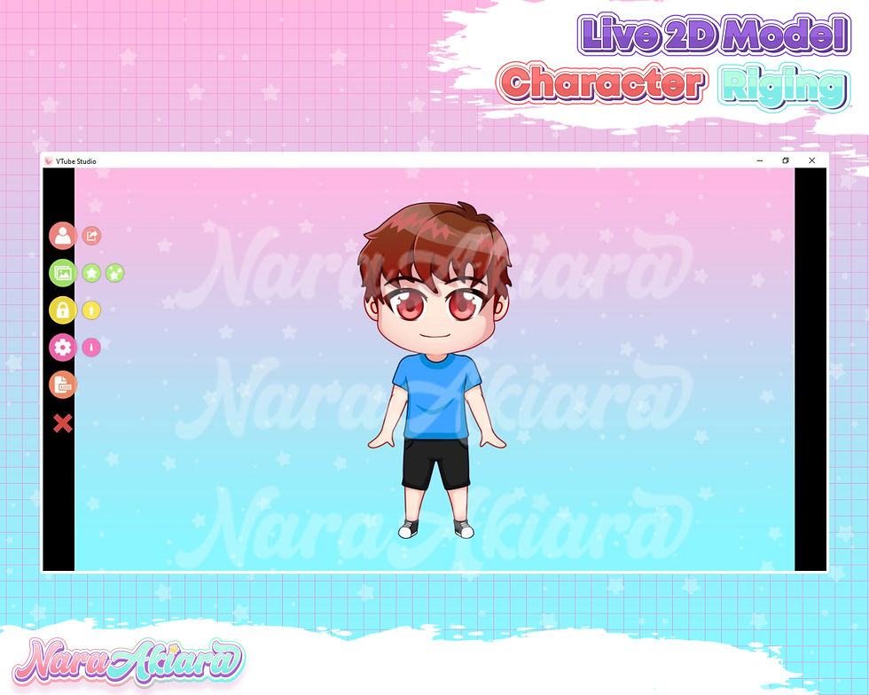 縮圖：Elevate Your Vtuber Experience with the Chibi Brown Hair Boy Live2d Model