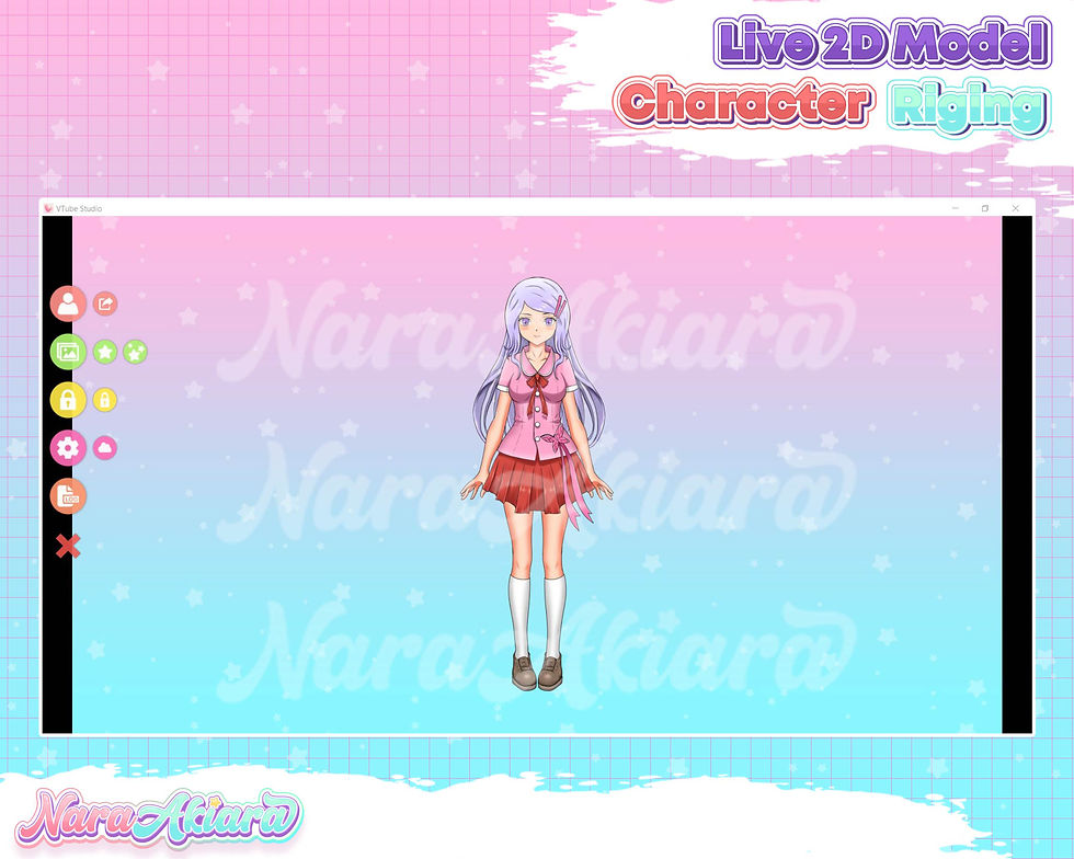 섬네일: Explore the World of Virtual Beauty with Vtuber Live2D Grey Long-Haired Anime