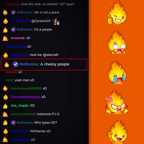 Thumbnail: Fire Emotes Pack Add a Bold and Fiery Element to Energize Your Streaming Channel