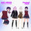 섬네일: Classic Formal Outfit Set for 3D VRoid Girl Models – Perfect for Streams