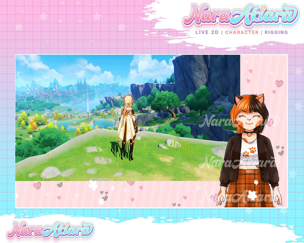 Thumbnail: Embrace the Wild with Vtuber Live2d Tiger Girl for Streamer