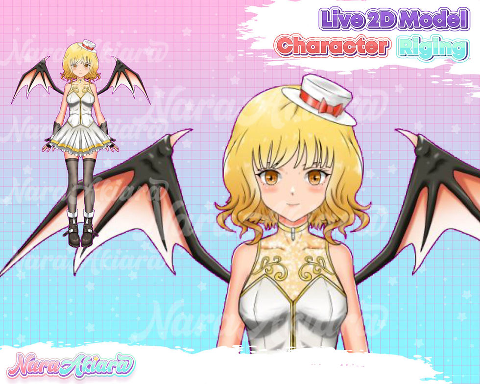 Thumbnail: Unleash the Power with Vtuber Live2d Anime The Rise of Bat Girl
