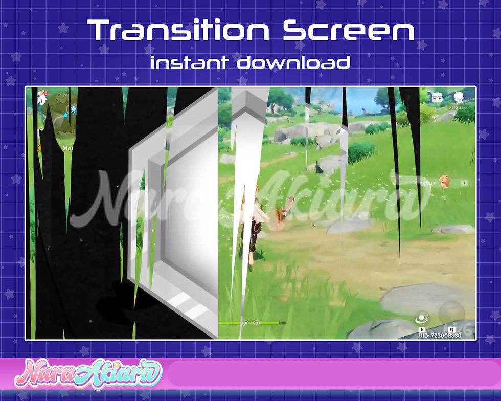 Thumbnail: Level Up Your Streams with Animated White Skull Transitions for VTubers