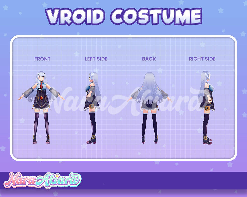 縮圖：Upgrade Your Avatar's Wardrobe with Blue Halter Dresses Edition