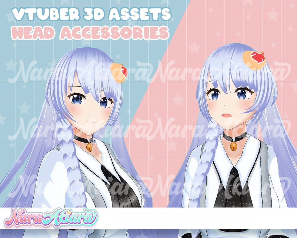 サムネイル： Elevate Your Look with 3D Assets Head Accessories and Expressive Accents