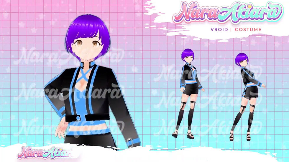 Thumbnail: Explore Captivating 3D Vroid Costumes for Your VTuber Persona