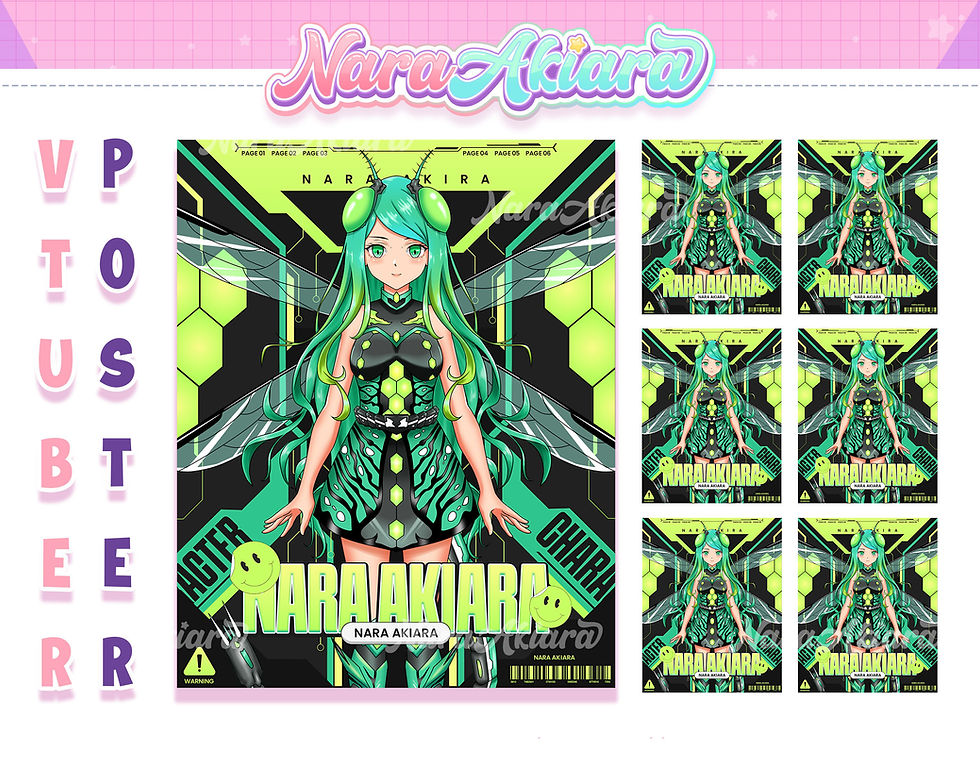 縮圖：Express Your Vtuber Persona with Social Media Posters