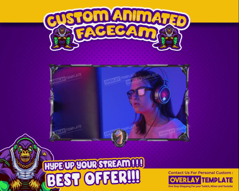 Thumbnail: Transform Your Streaming Setup with Stylish and Animated Facecam Dragon