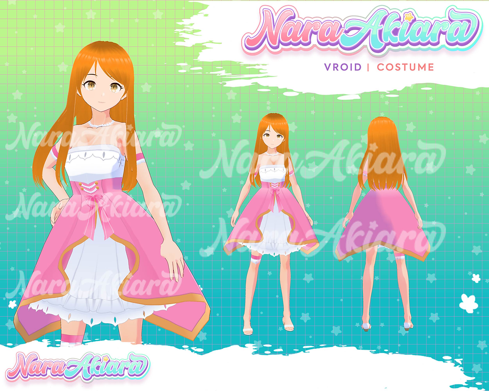 サムネイル： Explore Exquisite 3D Vroid Costumes for Your VTuber Persona