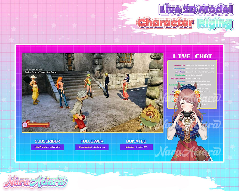 Thumbnail: Exceptional Anime Cream Horse Girl Models for Vtuber Live2D Streaming