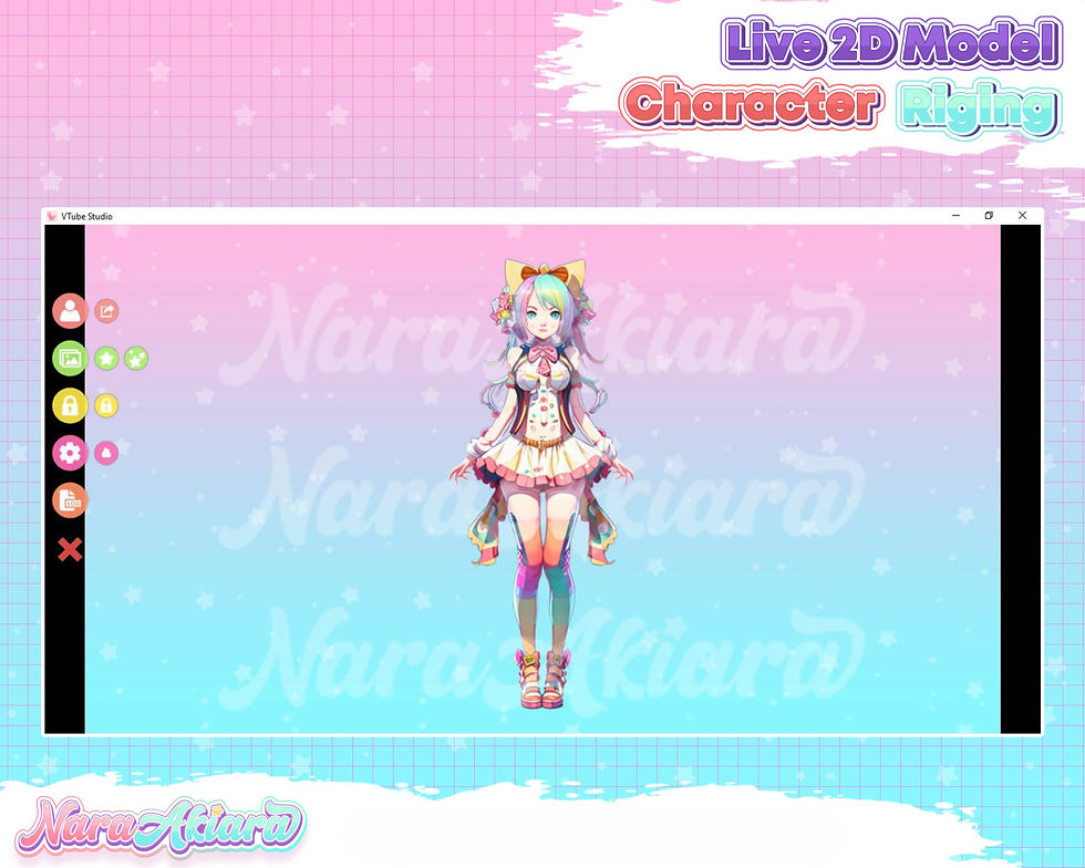 縮圖：Experience the Vibrant World of the Vtuber Live2d Model Anime Young Girl