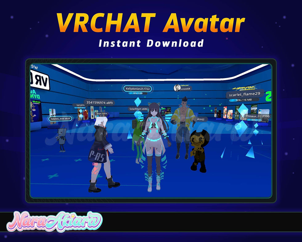 縮圖：Majestic Winged Anime Girl VRChat Avatars: Enhance Your Gaming Experience