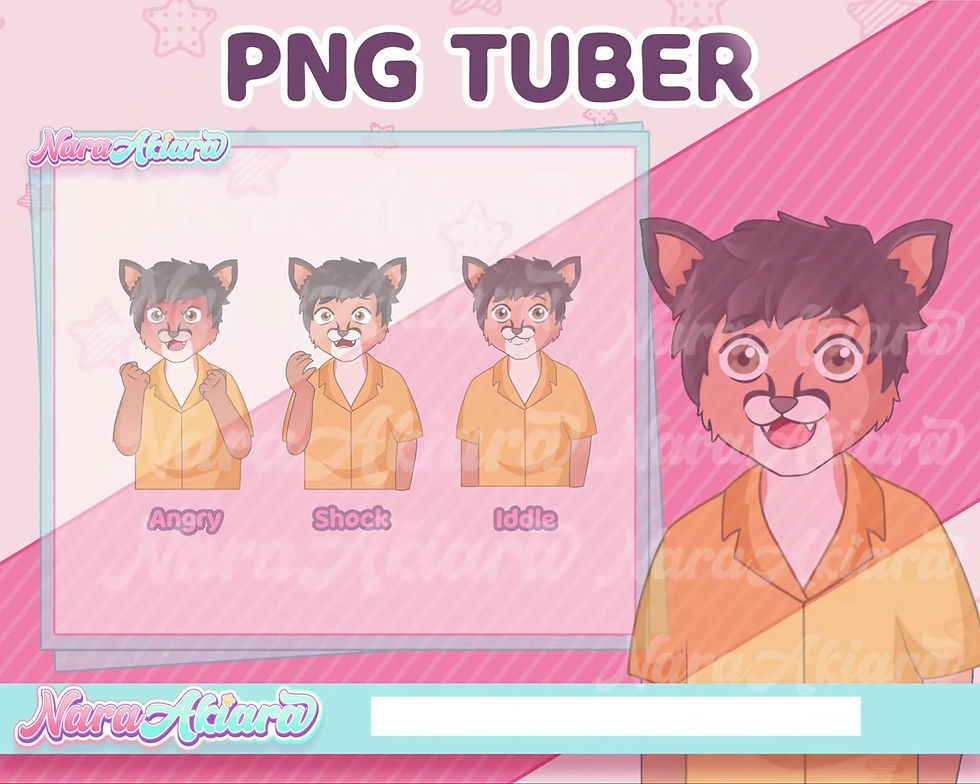 섬네일: Enter a World of Live Streaming Adventures with the Captivating Wolf Furry Male