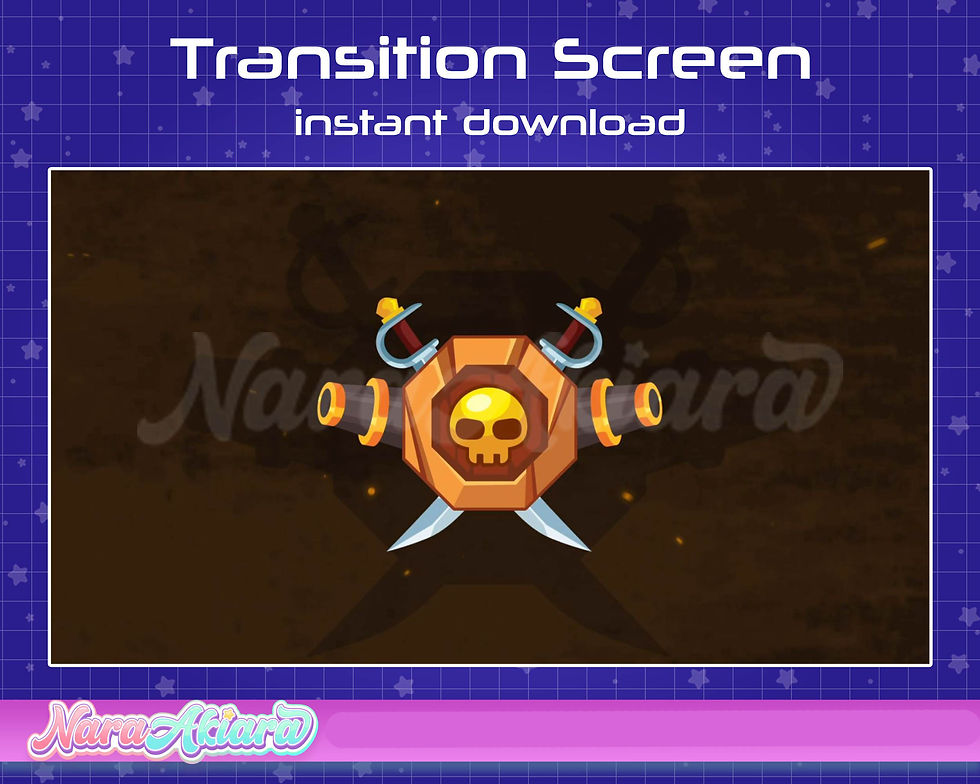 Thumbnail: Skull Safeguard: Animated Shield Transitions for Vtubers