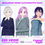 섬네일: 3D VRoid Clothes Pack High Quality Girl's Everyday Aesthetic Outfit Selection
