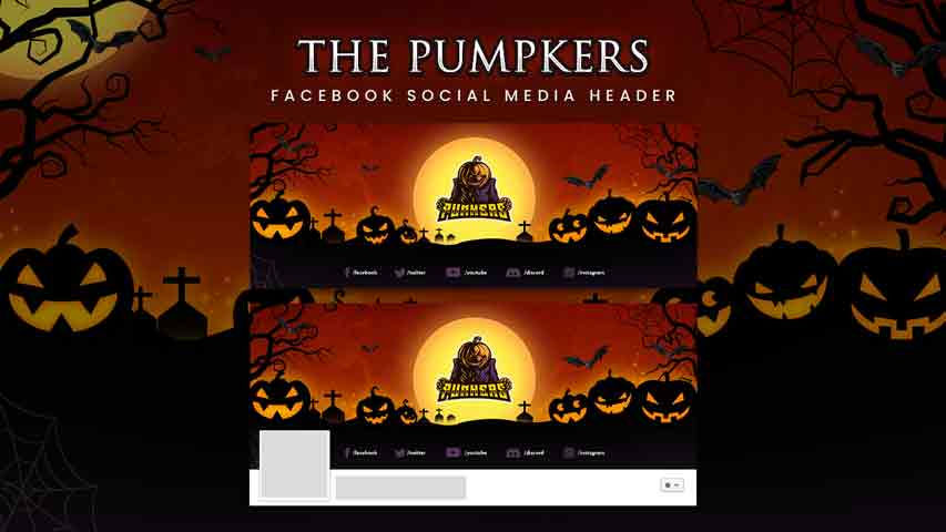Thumbnail: Pumpkin-Headed Human Monster Animated Overlay Package Unleash the Horror