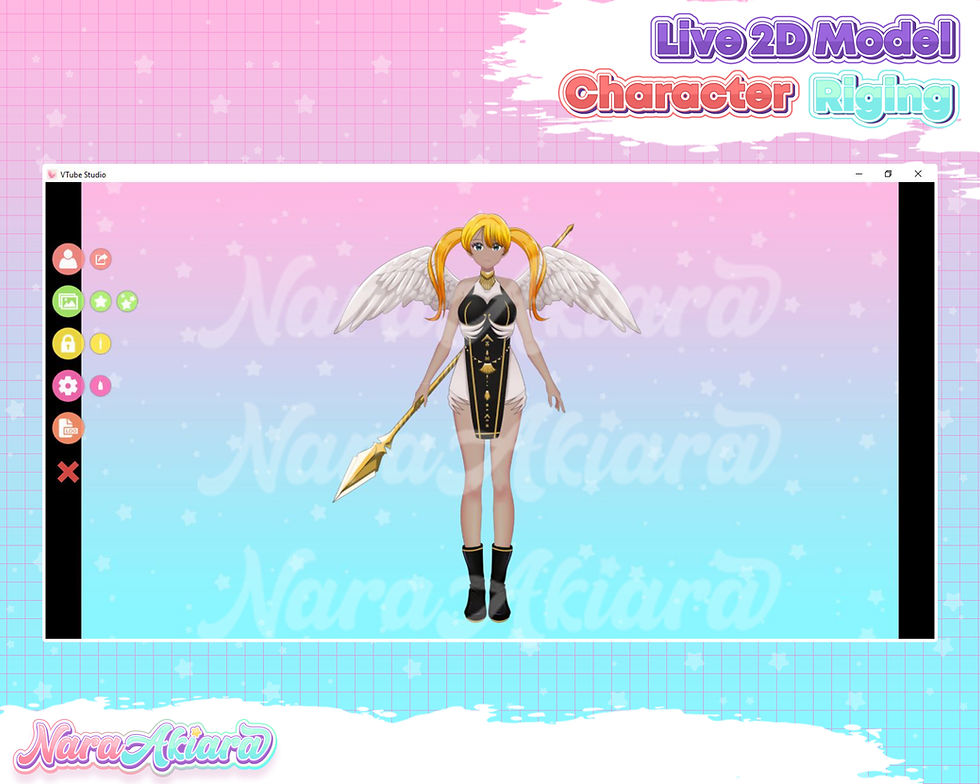 섬네일: Create Your Own Heavenly Experience with Vtuber Live2D Braided Hair Angel Girls