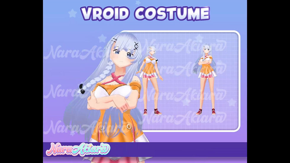 Thumbnail: Craft Your Virtual Charm with Unique 3D Vroid Costumes to Define Your VTuber