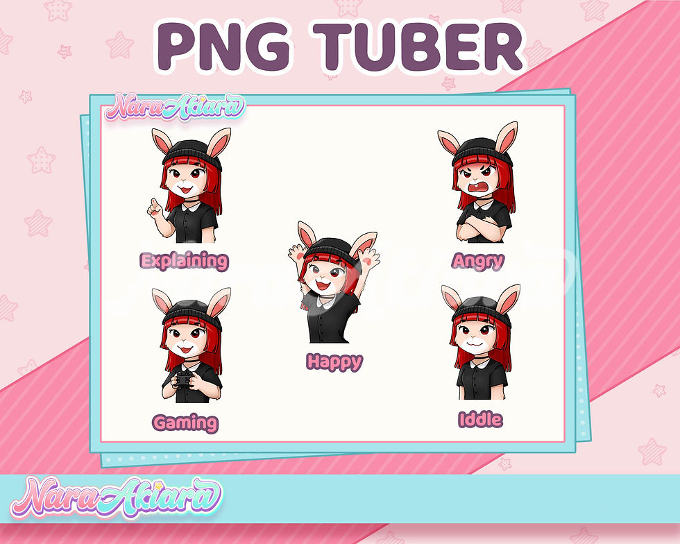 Thumbnail: Unleashing the Unconventional PNG Tuber Rabbit Girl for Electrifying Live Stream