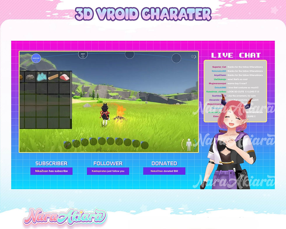 Thumbnail: Aesthetic Wonderment Devil Anime Girl Suitable for Live Streaming