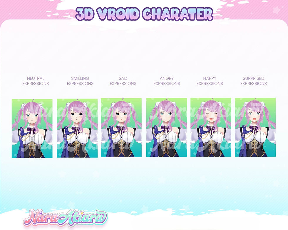 섬네일: Streaming Like Never Before with the Grey Braided Hair Loli Anime Girl 3D Vroid