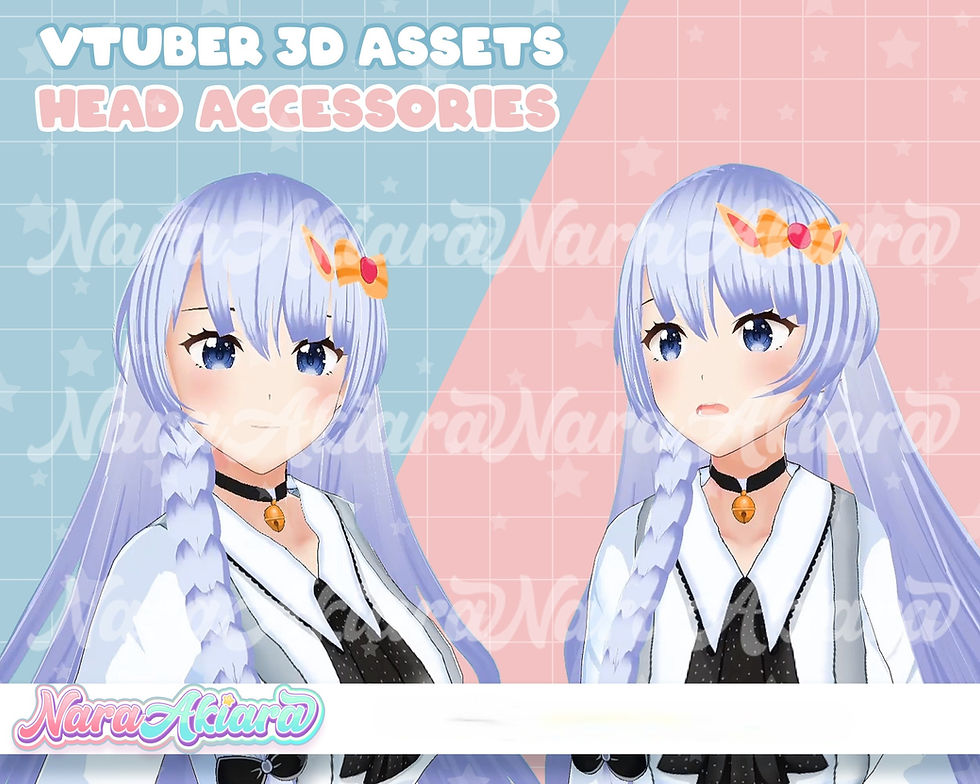 サムネイル： Discover Bespoke 3D Assets Head Accessories for Avatars