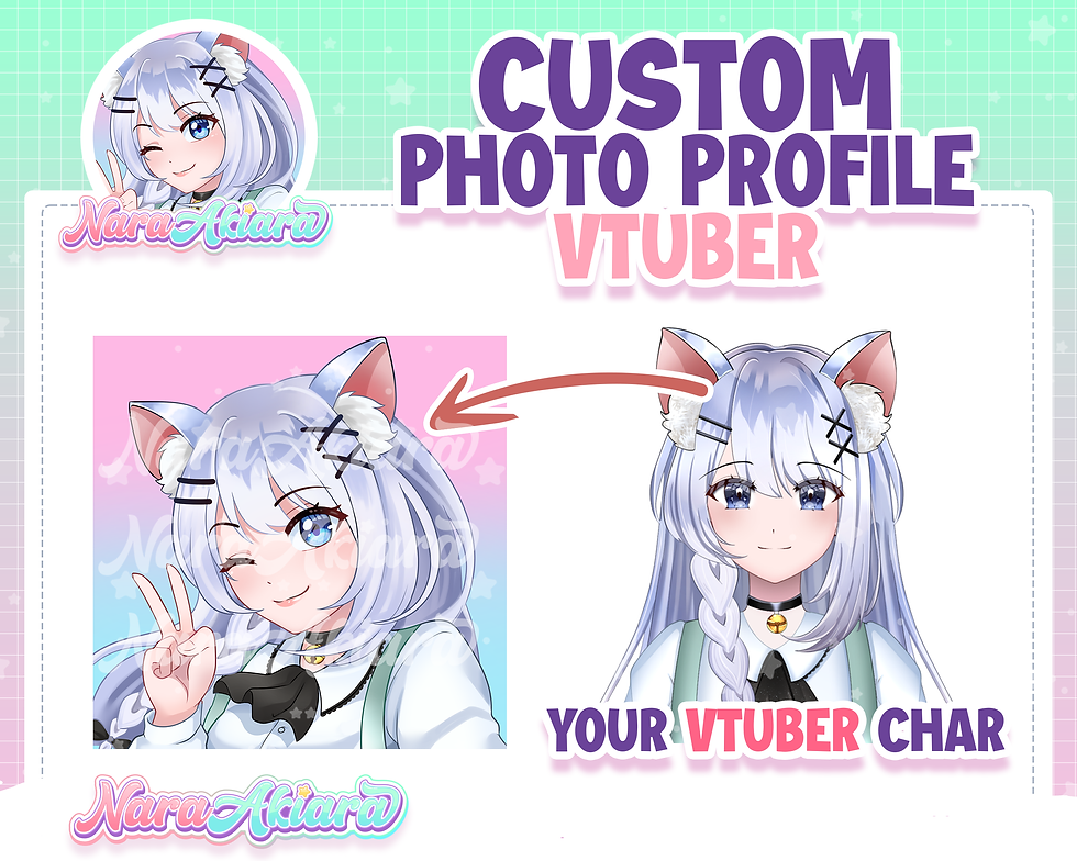 Thumbnail: Custom Profile Picture Design for VTubers and Twitch Streamers