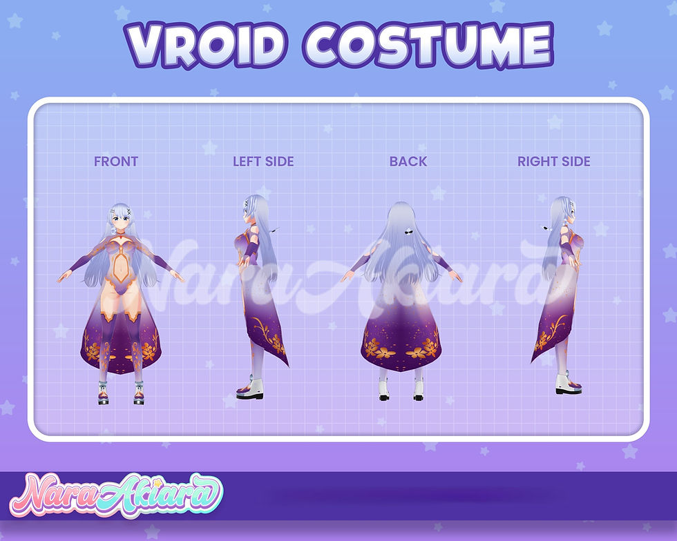 Thumbnail: Discover Timeless 3D Vroid Costumes for VTuber Persona