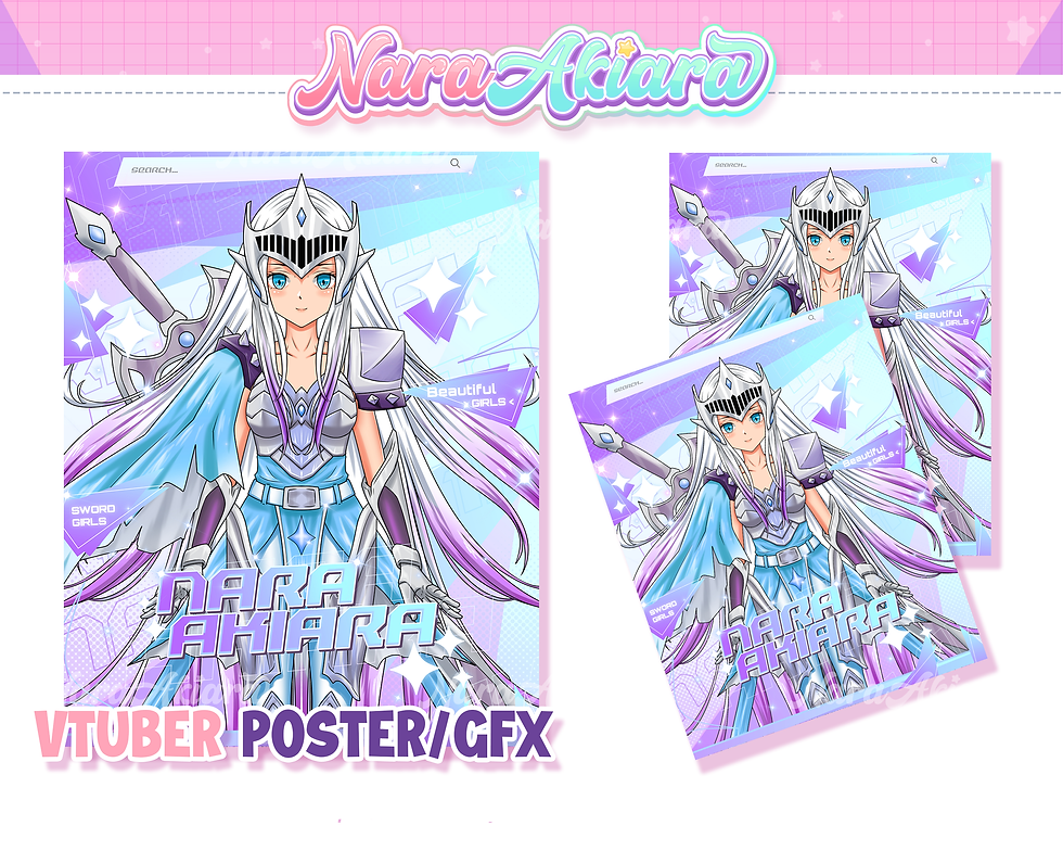 Thumbnail: Immerse in the VTuber World: Exclusive VTuber Posters for Fans and Collectors