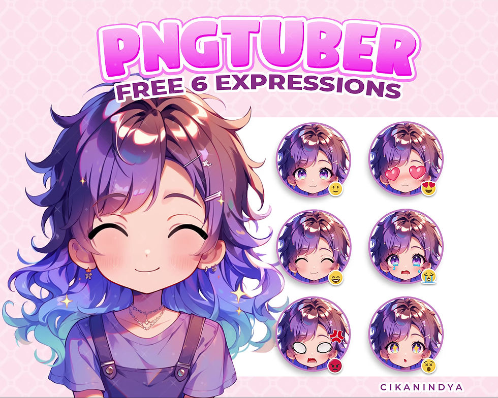 縮圖：Heartwarming Character PNG Tuber Bring an Extra Dose of Cuteness to Every Stream