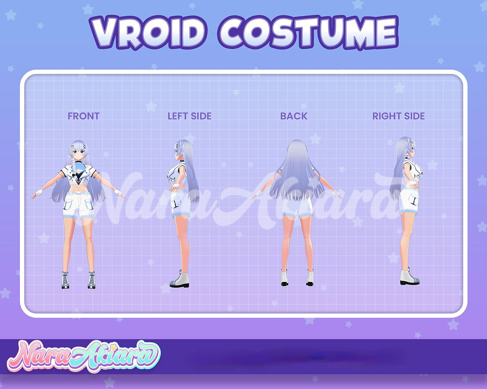 섬네일: Discover Enchanting 3D Vroid Costumes for Your VTuber Persona