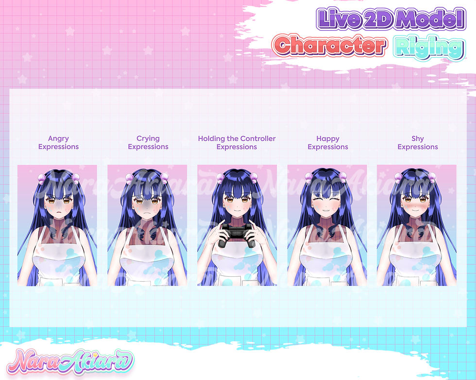 サムネイル： Paint Your World with Vtuber Live2d Anime Girl Painter for Streamer