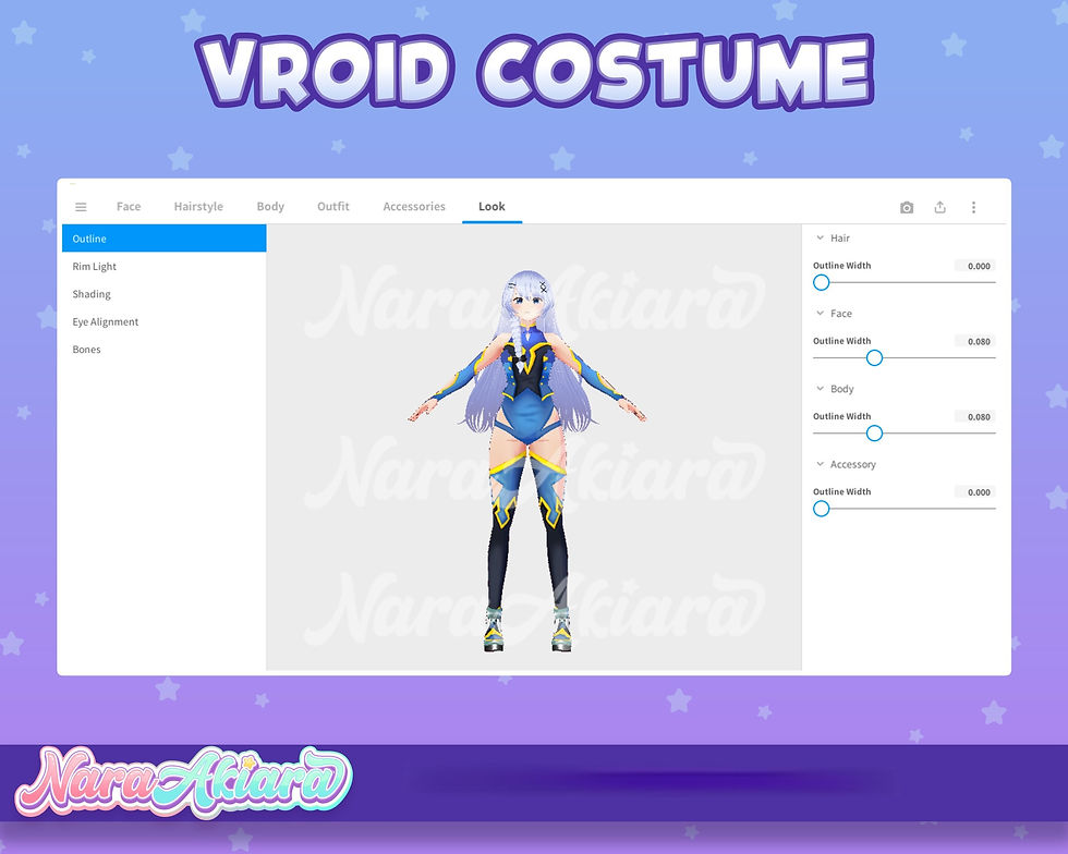 Thumbnail: Elevate Your VTuber Persona with Exclusive 3D Vroid Costumes