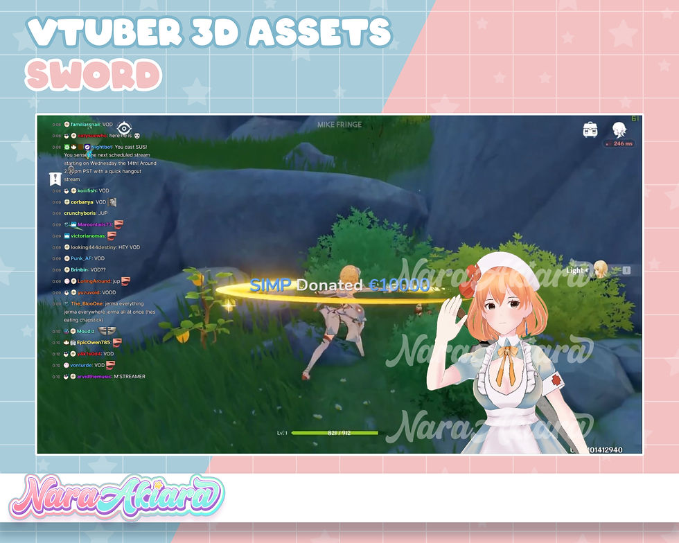 Thumbnail: Explore Dazzling 3D Back Items - Set 12 - to Elevate Your VTuber Persona