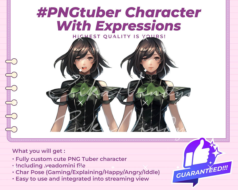 Thumbnail: Capture the Essence of Fall with PNG Tuber Girl Autumn Theme for Streaming