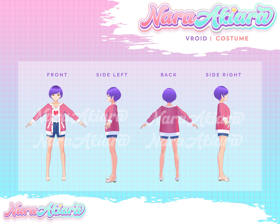 섬네일: Discover Stunning 3D Vroid Costumes for a Mesmerizing VTuber Persona