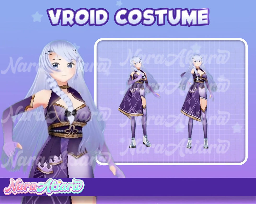 Thumbnail: Unleash Your VTuber Persona with Cutting-Edge 3D Vroid Costumes