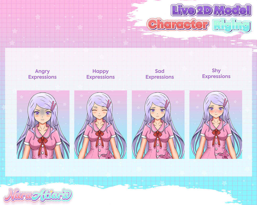 Thumbnail: Explore the World of Virtual Beauty with Vtuber Live2D Grey Long-Haired Anime