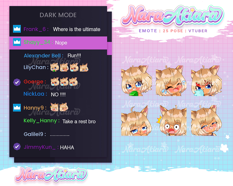 Thumbnail: Unleash Your Inner Beast with Our Girl Furry Wolf Emotes for VTubers on Twitch