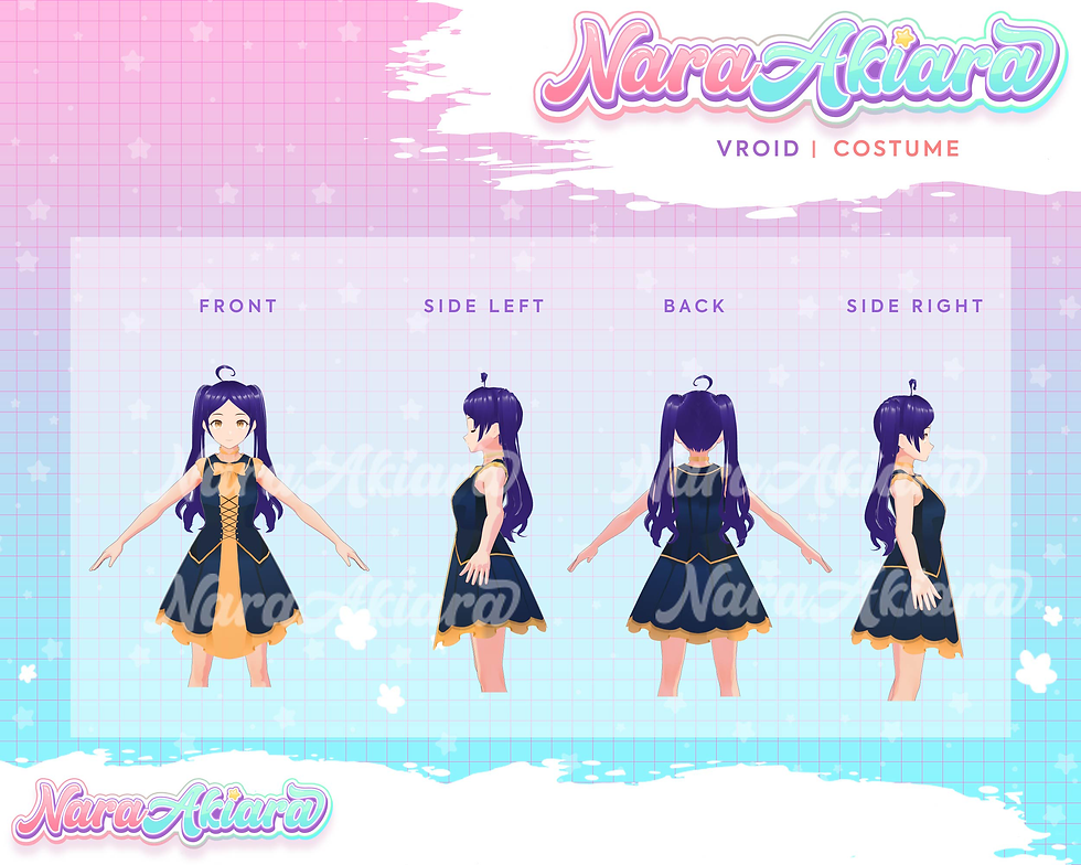 Thumbnail: Get Your Vtuber to Stand Out: Premium Vroid Clothes for 3D Streaming