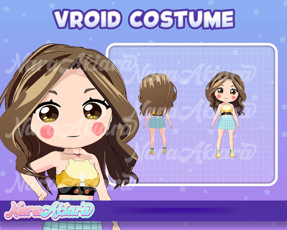 Transform Your VTuber Persona with Mesmerizing 3D Vroid Costumes
