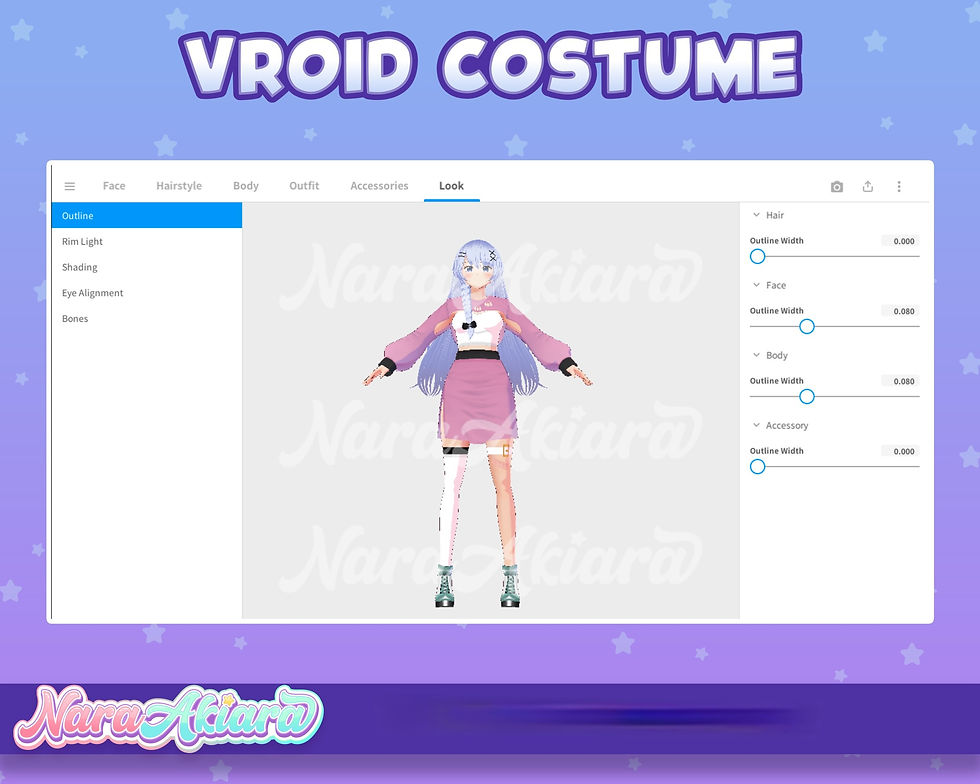 Thumbnail: Elevate Your VTuber Persona with Exquisite 3D Vroid Costumes